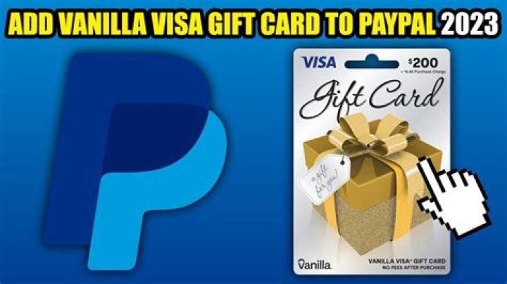 Can I deposit a Visa gift card to PayPal?