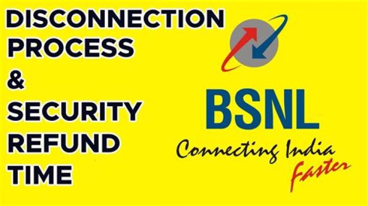 Can I disconnect BSNL broadband online?