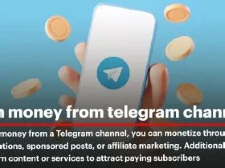 Can I earn money from Telegram bot?