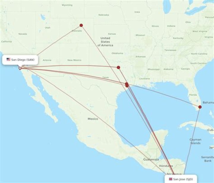 Can I fly from San Jose to San Diego?