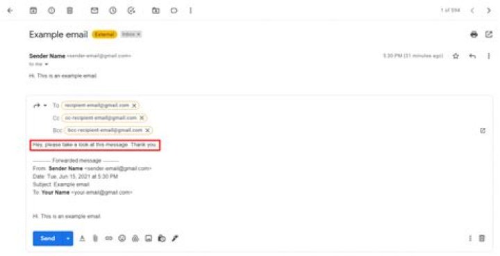 Can I forward an email as a text message?
