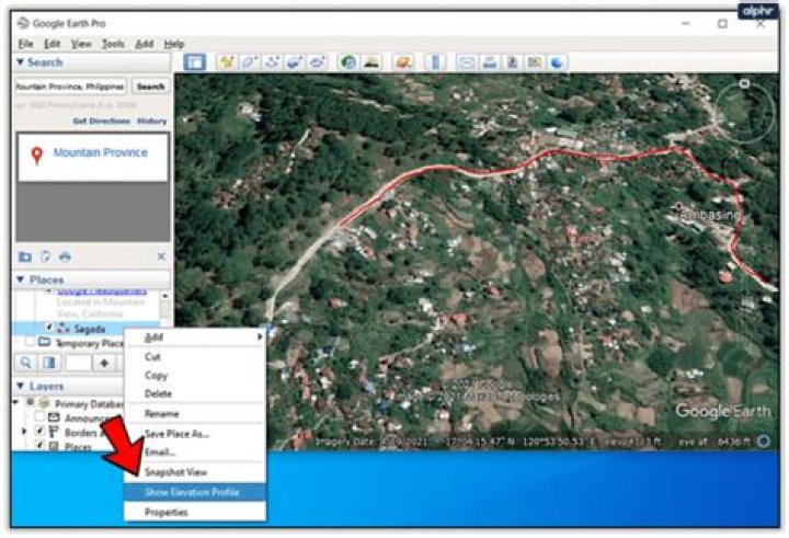 Can I get elevation from Google Earth?