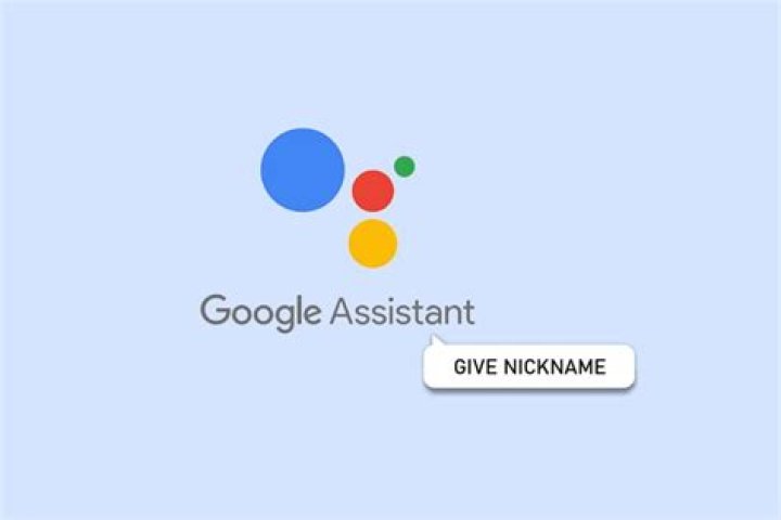 Can I give Google a nickname?