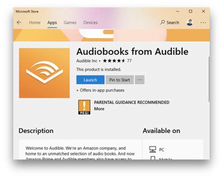 Can I listen to audible on my computer?