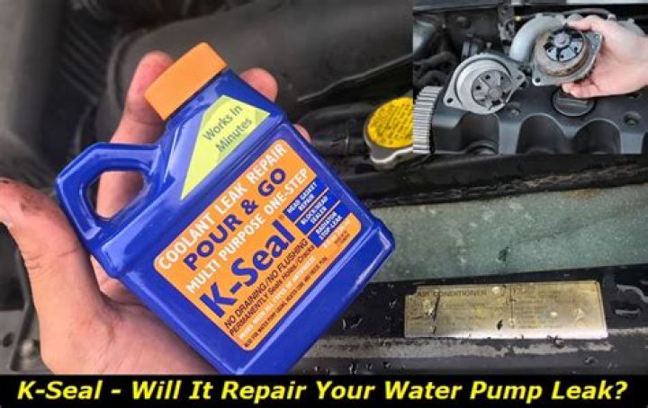 Can I mix K-seal with water?