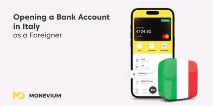 Can I open an Italian bank account?