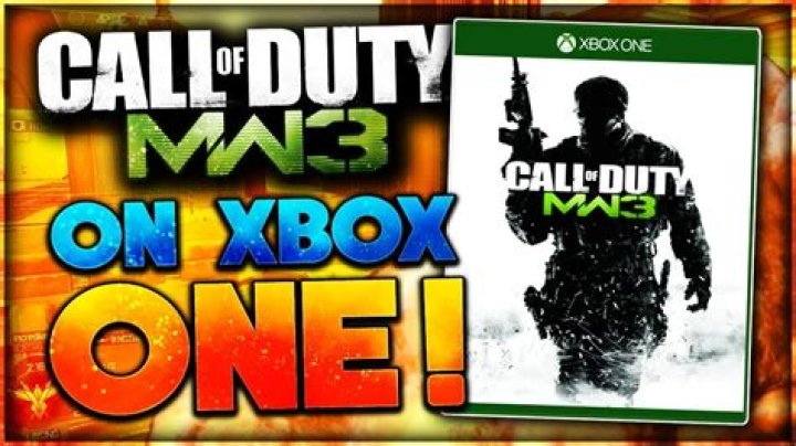 Can I play Call of Duty mw3 on Xbox one?
