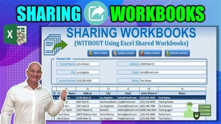Can I share a macro enabled workbook?