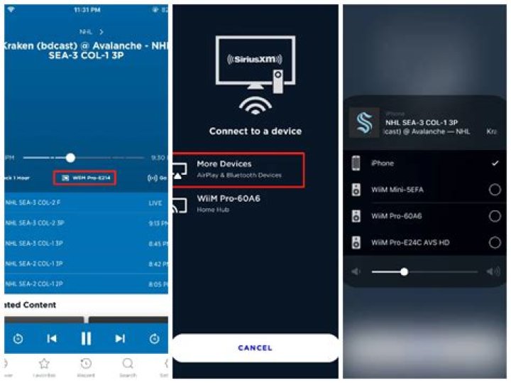 Can I stream SiriusXM?