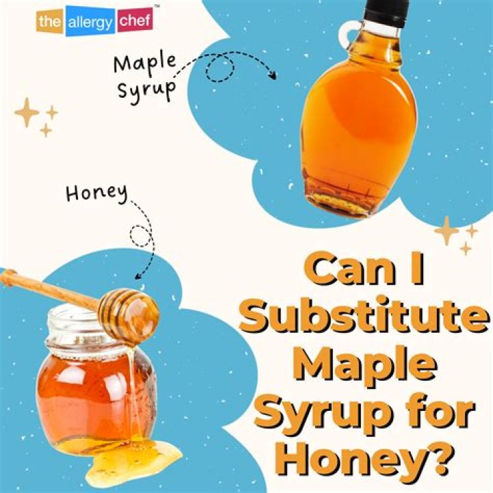 Can I substitute honey for syrup?