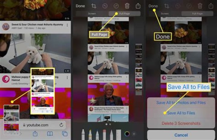 Can I take a scrolling screenshot on iPhone?