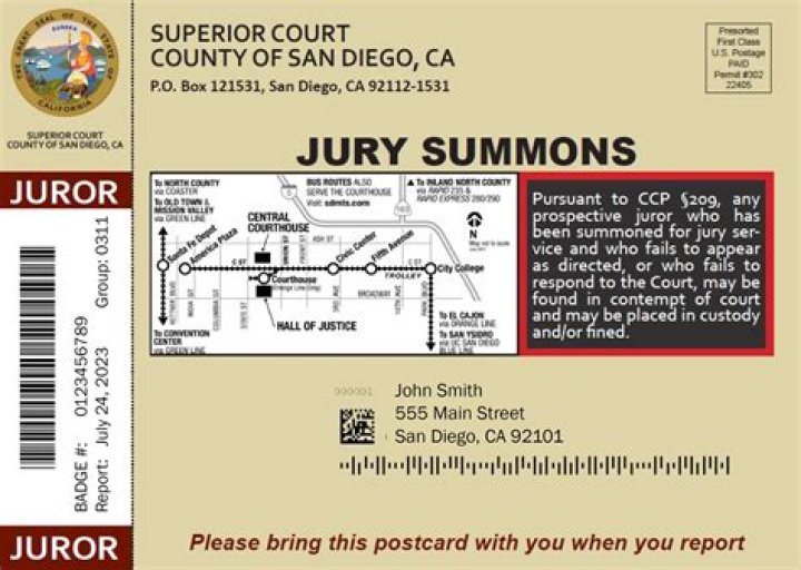 Can I tell people about jury summons?