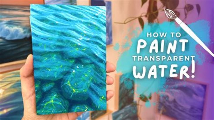 Can I thin paint with water?