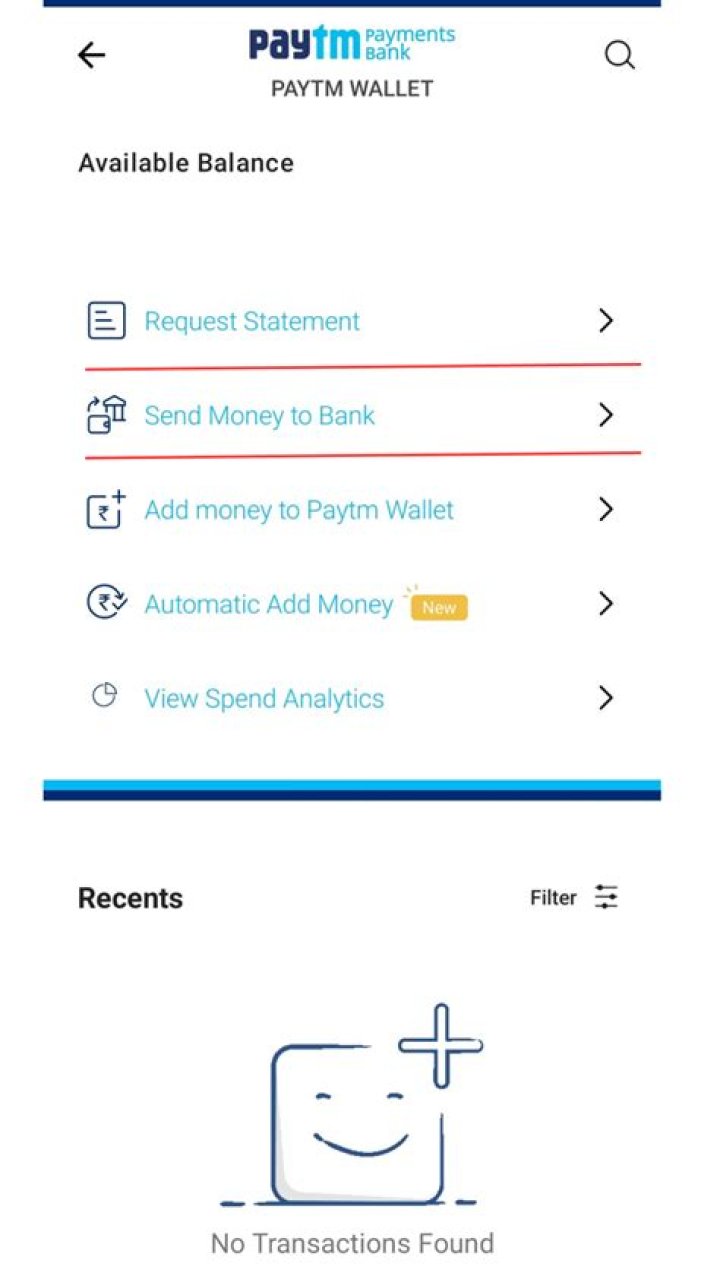 Can I transfer money from Paytm wallet to Paytm bank?