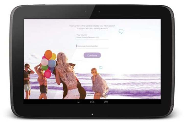 Can I use Viber on a tablet?