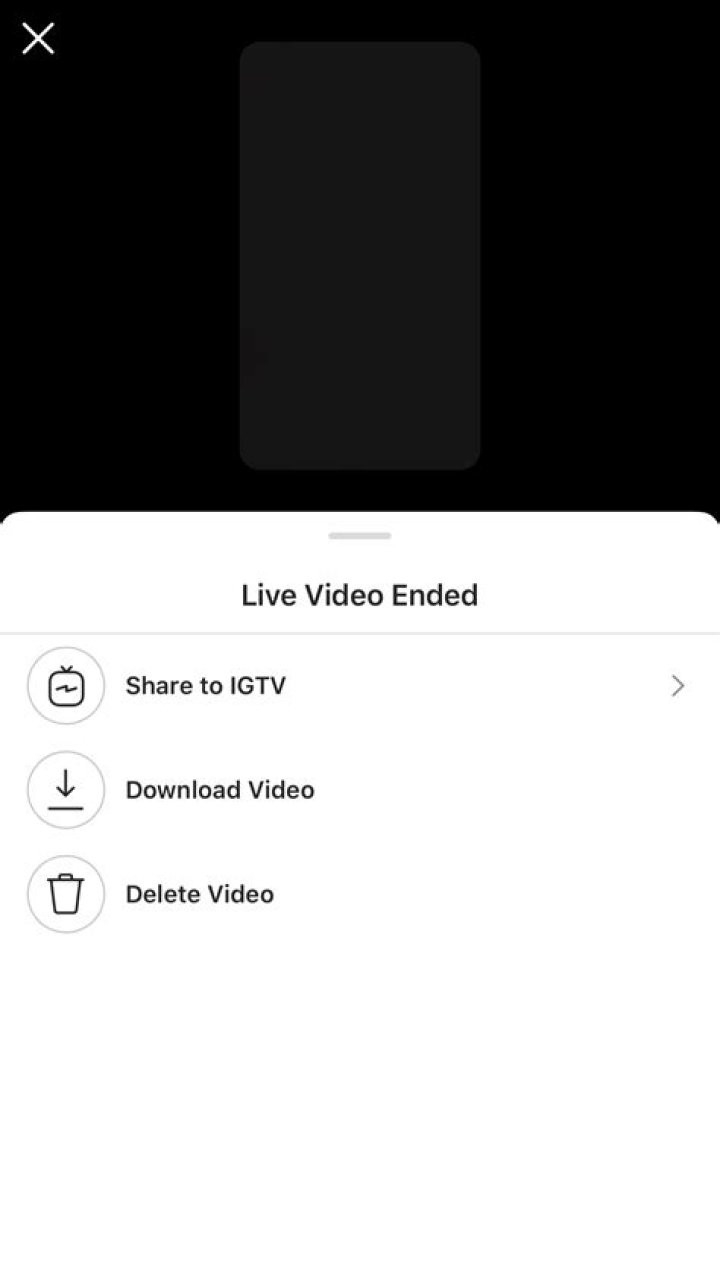 Can IGTV be live?