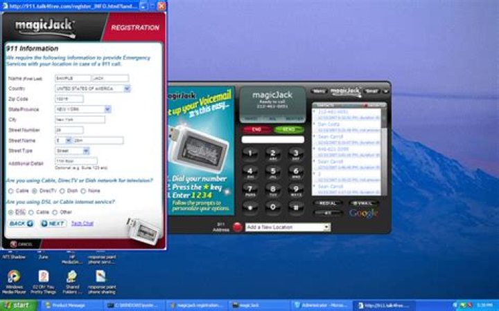 Can magicJack call 911?