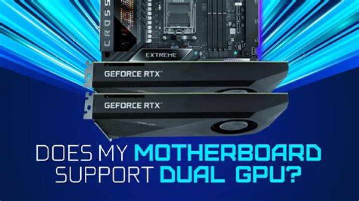 Can my motherboard support two graphics cards?