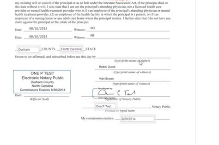Can notary be done electronically?