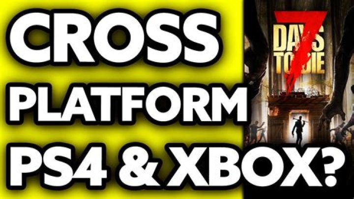 Can PS4 and PC play 7 days to die together?