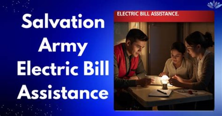 Can Salvation Army help pay my electric bill?
