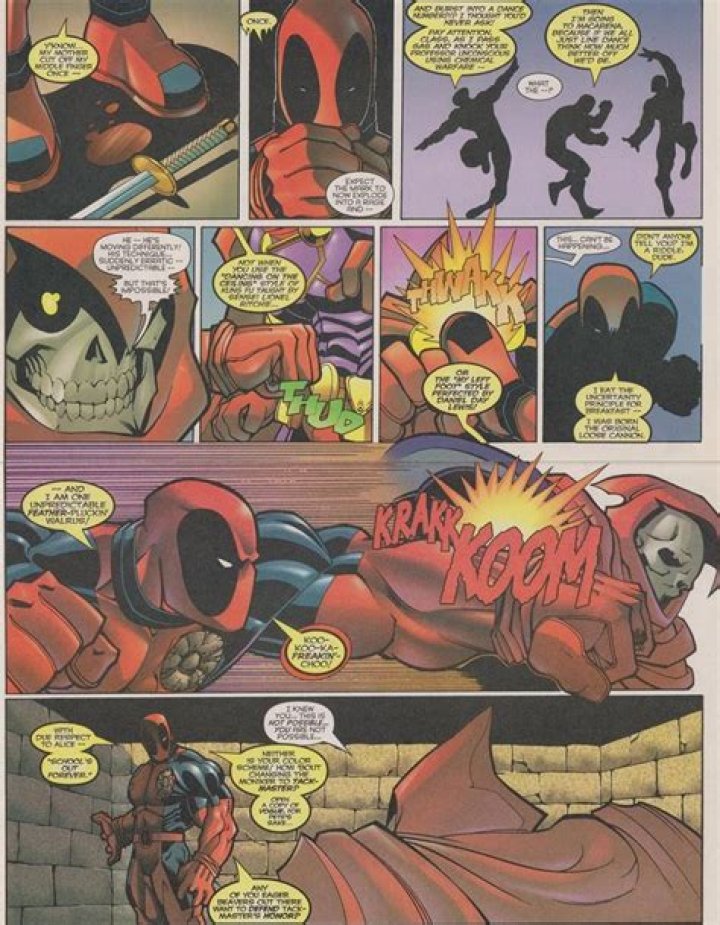 Can taskmaster beat Deadpool?