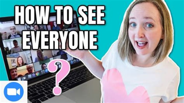Can they see me on Zoom?