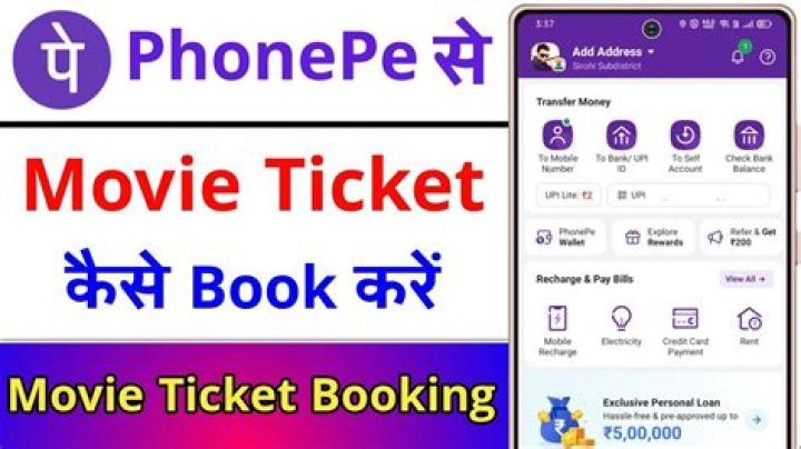 Can we book movie tickets using PhonePe?