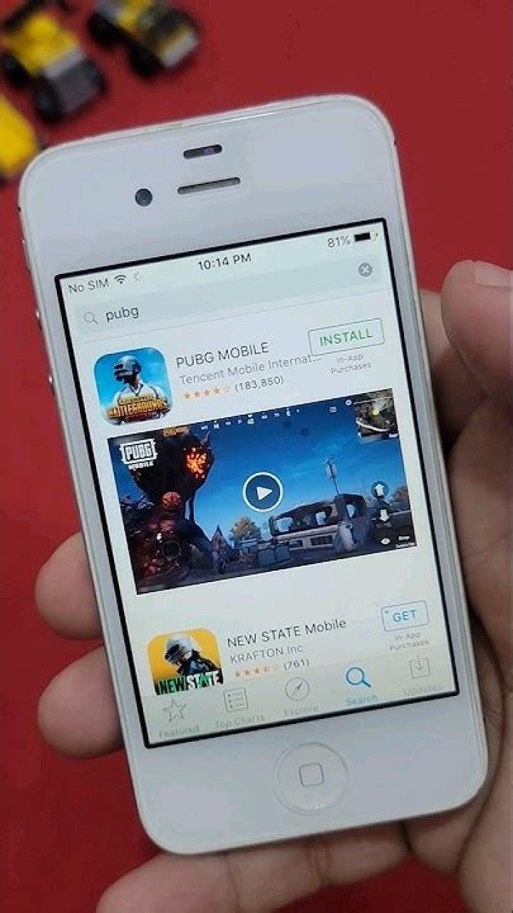 Can we play PUBG on iPhone 4S?