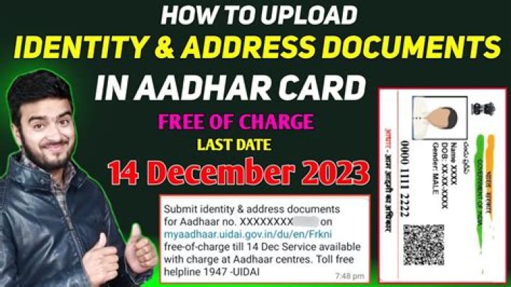 Can we use Aadhaar card as address proof for driving license?
