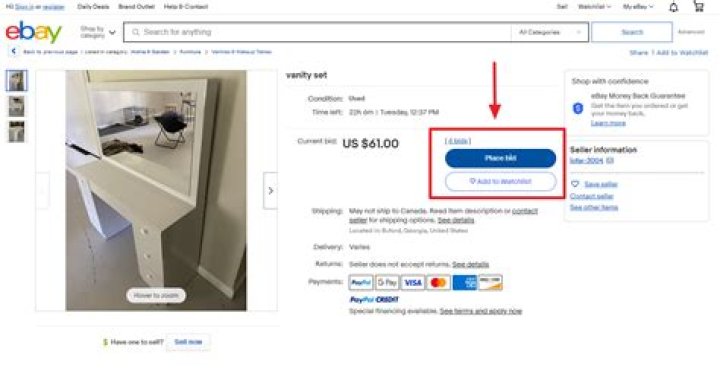 Can you accept a bid on eBay before auction ends?