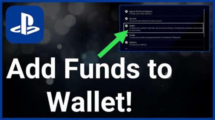 Can you add funds to PlayStation Wallet online?