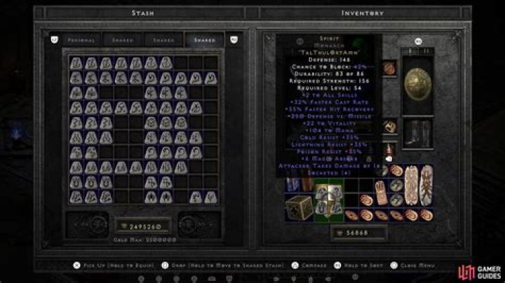 Can you buy items for Diablo 2?