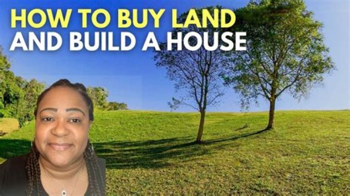 Can you buy land and not build straight away?
