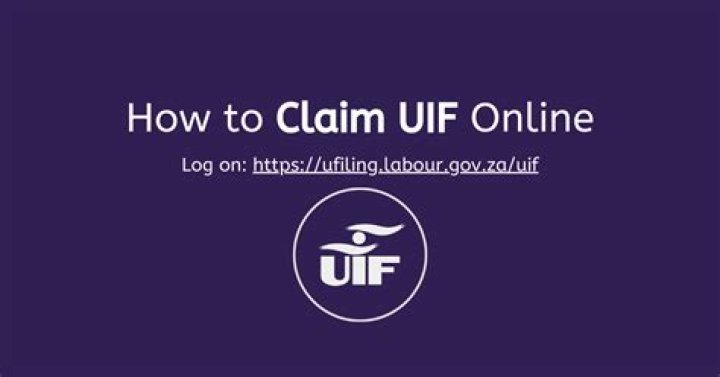 Can you claim UIF online?