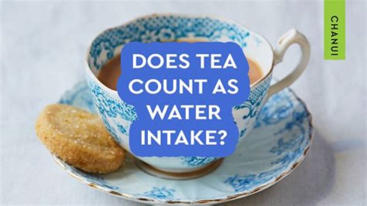 Can you count tea as water intake?