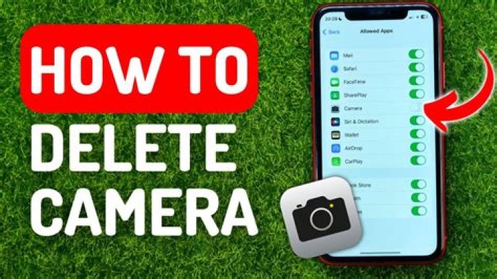 Can you delete Camera App iPhone?
