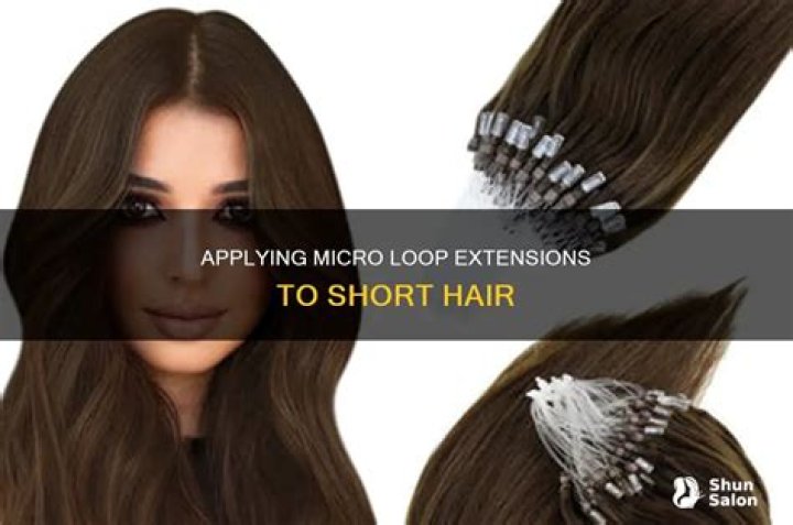 Can you do micro loop extensions yourself?