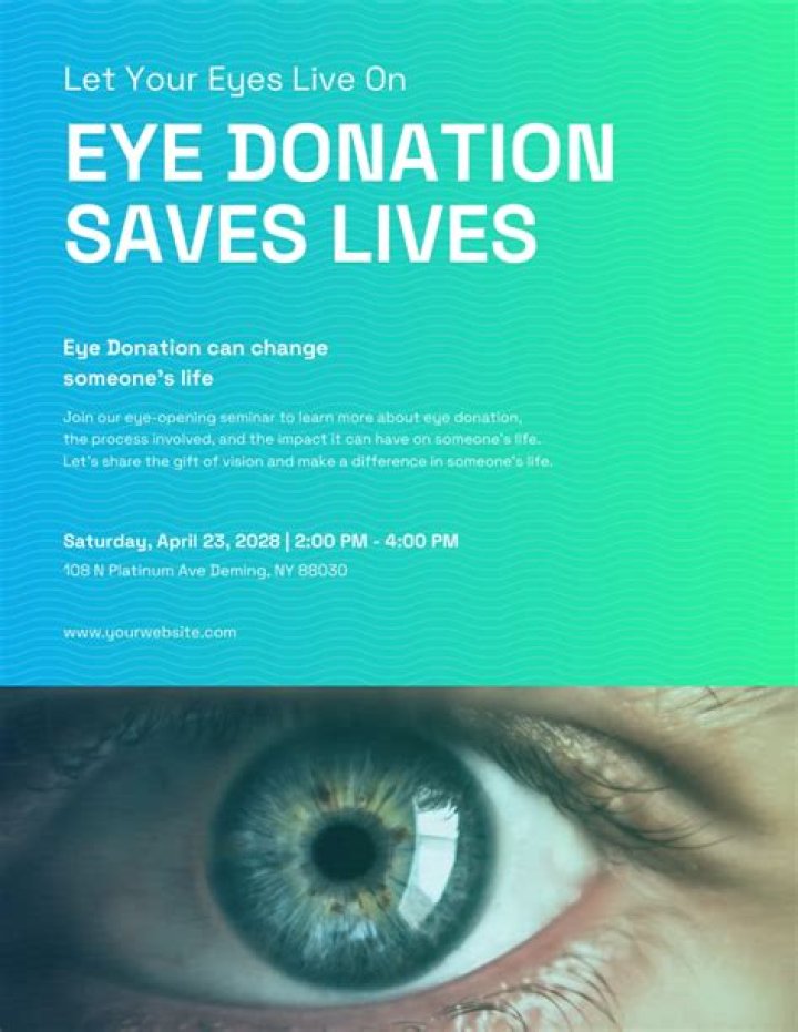 Can you donate eyes while alive?