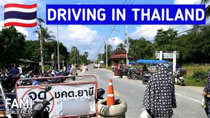 Can you drive to Thailand?