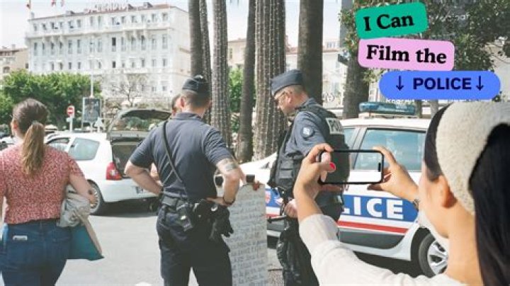 Can you film the police?