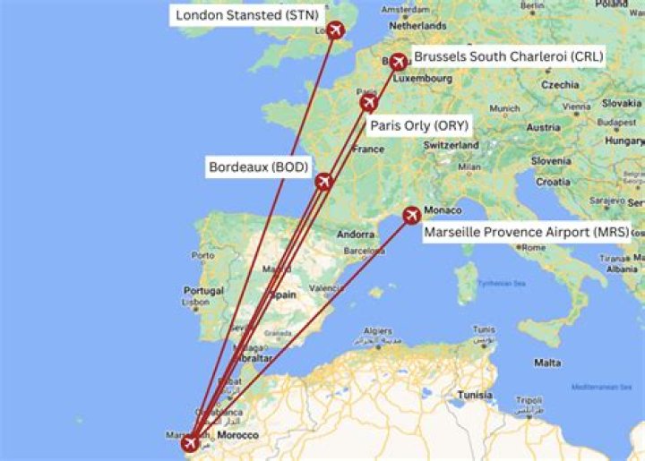 Can you fly direct from London to Essaouira?