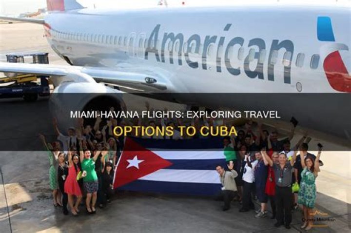 Can you fly from Miami to Cuba?