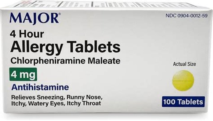 Can you get chlorpheniramine over-the-counter?