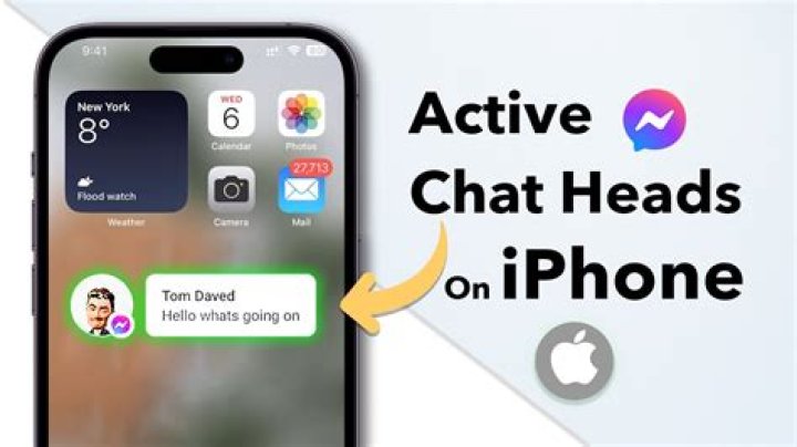 Can you get Messenger chat heads on iPhone?