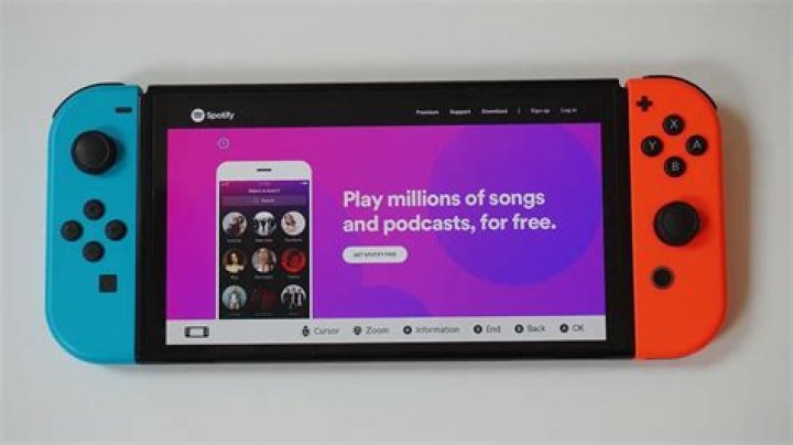 Can you get Spotify on the Nintendo switch?