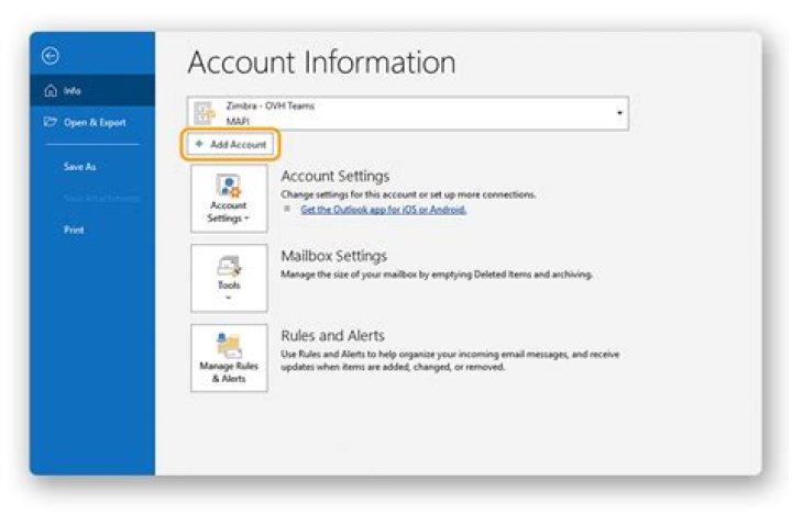 Can you have more than one Exchange account in Outlook 2016?