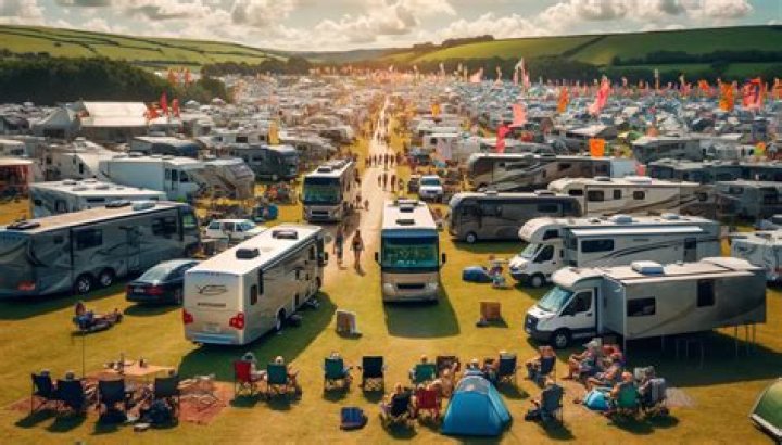 Can you hire campervans at Glastonbury?