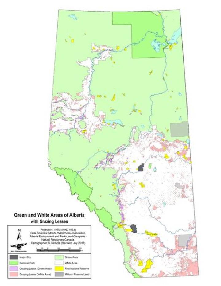 Can you hunt on a grazing lease Alberta?