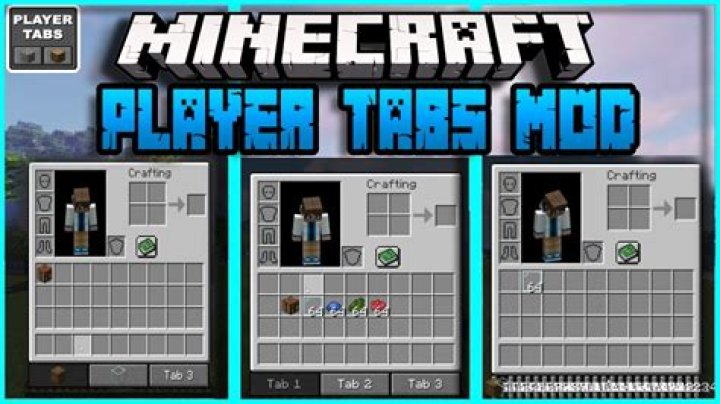 Can you mod tabs?